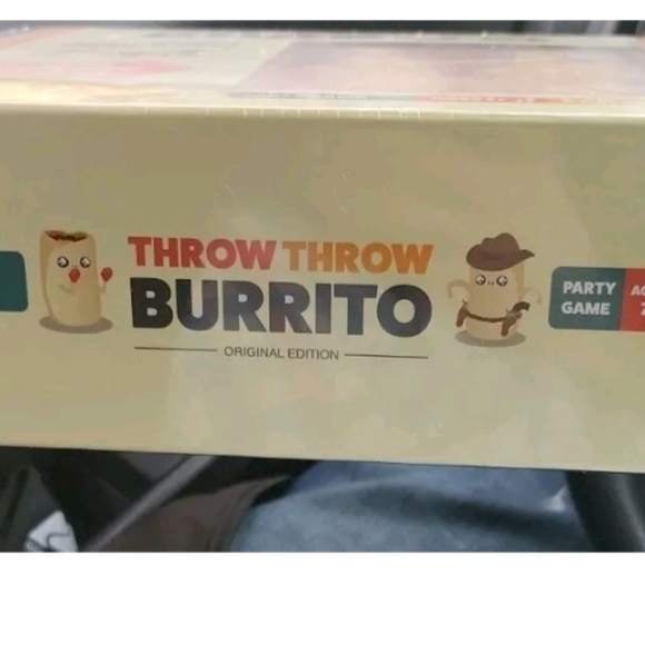 Throw Throw Burrito by Exploding Kittens A Dodgeball Party Game - Picture 3 of 3